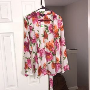 New with tags floral blazer
